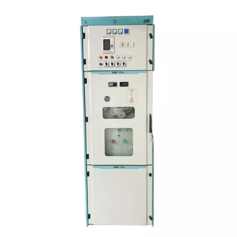 Mellanspänning 33KV/36KV SF6 gasisolerad RMU-panel Kompakt distributionsställverk